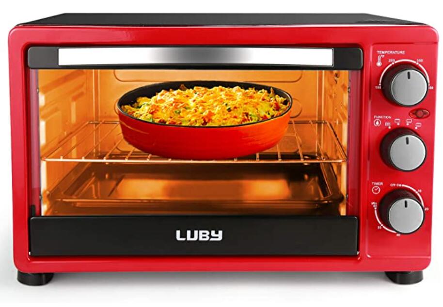 Luby Convection Toaster Oven with Timer