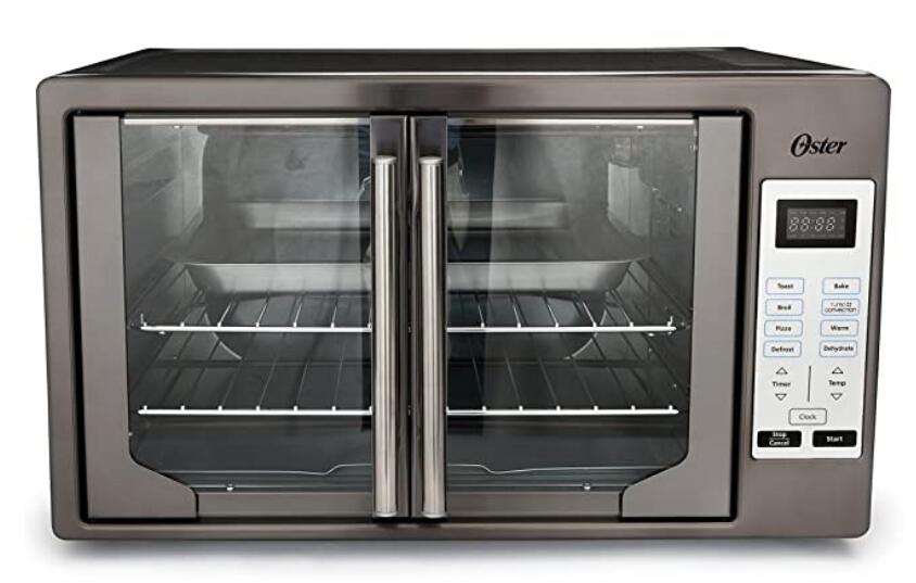Oster Black Stainless Steel Collection French Door Oven