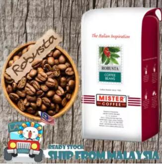 MISTER COFFEE- High Quality Roasted Coffee Bean Species Single Origin ( Robusta ) 500g CoffeeBean