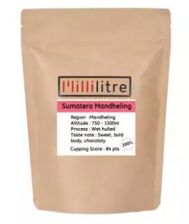 Millilitre Coffee Bean Sumatra Mandheling Medium Roasted
