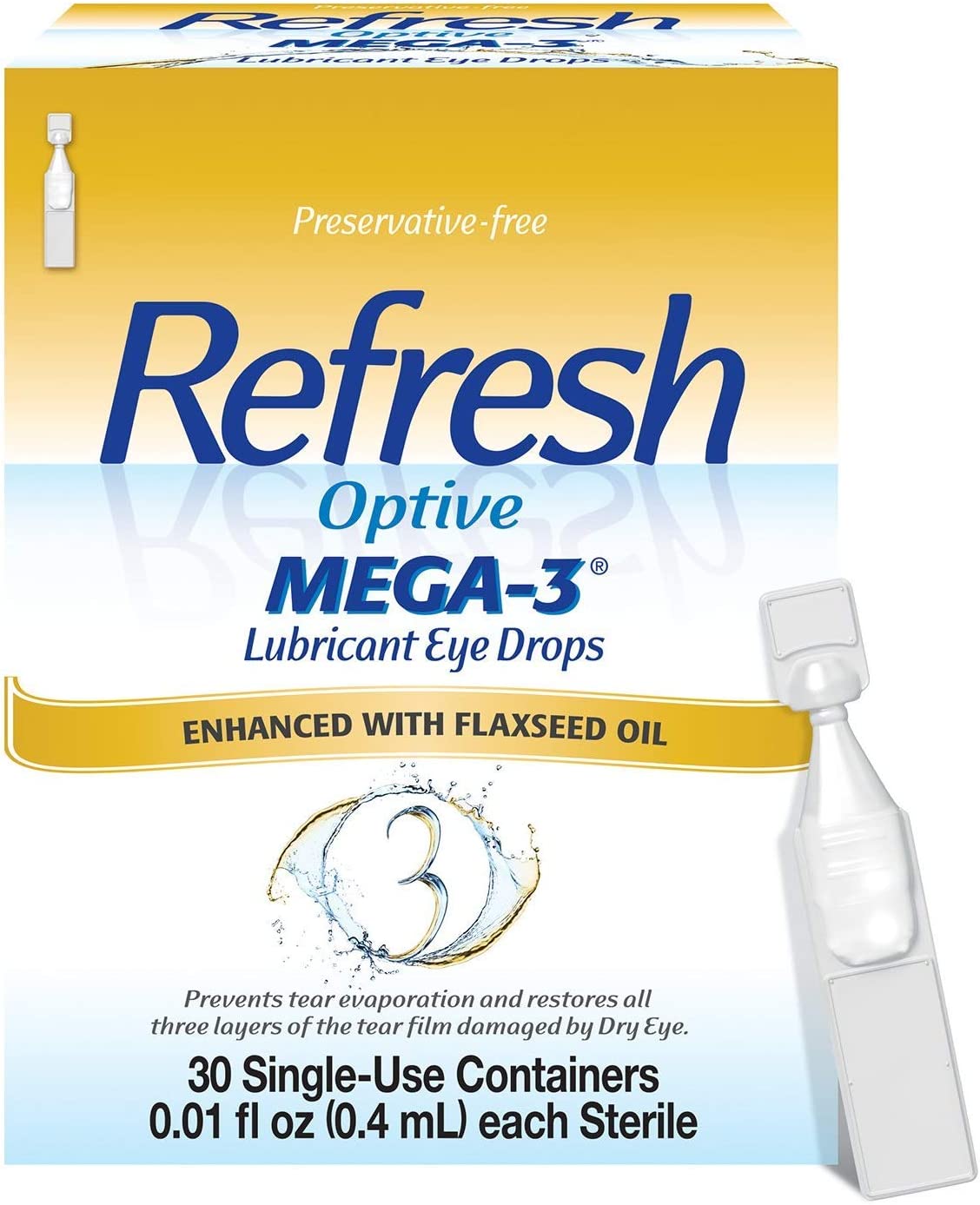 Refresh Optive Mega-3 Lubricant Eye Drops