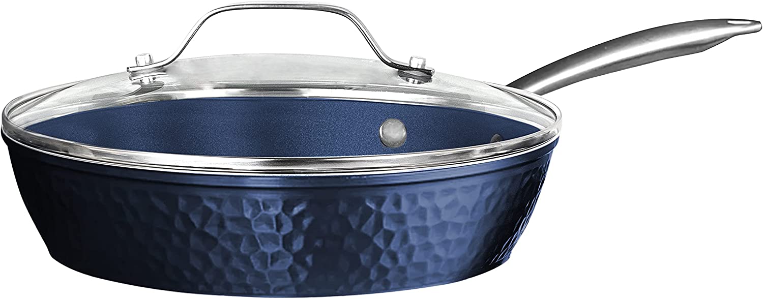 Orgreenic Blue Hammered Cookware